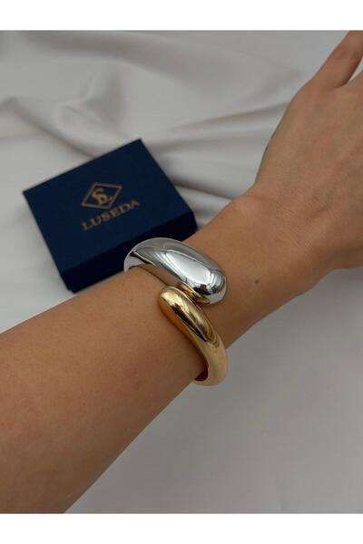 Luseda سوار معصم عضوي بلونين