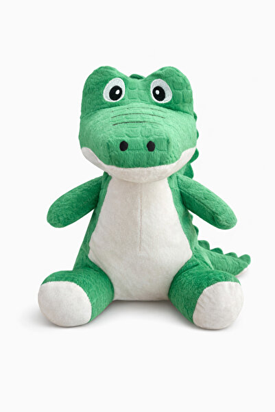 Unbranded/Generic Peluş Timsah Oyuncak –30 cm - Yumuşak Dokulu, Sevimli Tasar...