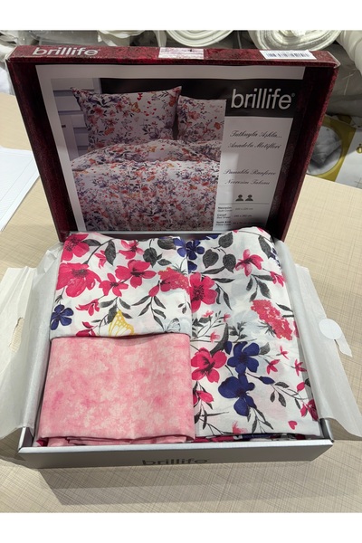Brillife Çift Kişilik Nevresim Takımı- Pamuklu Ranforce