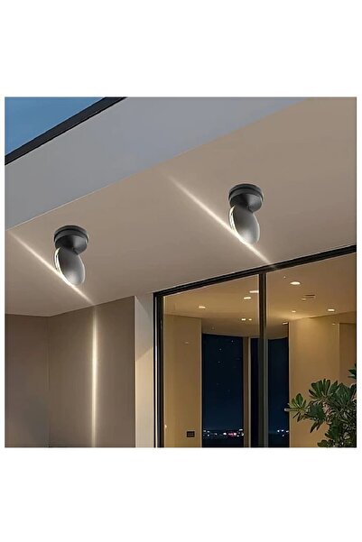 Hummer 360-degree outdoor wall light with soft, weather-resistant illuminatio...