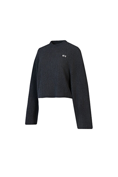 New Balance WNC1616 Gri Kadın Sweatshirt