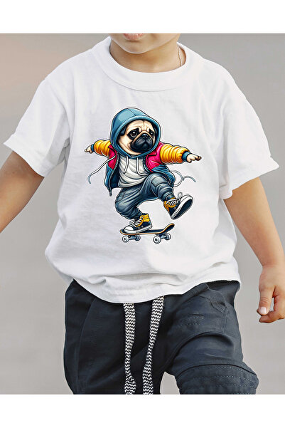 F17 Ajans Hoodie Skateboard Dog Štampano 100% pamuk Majica kratkih rukava za ...