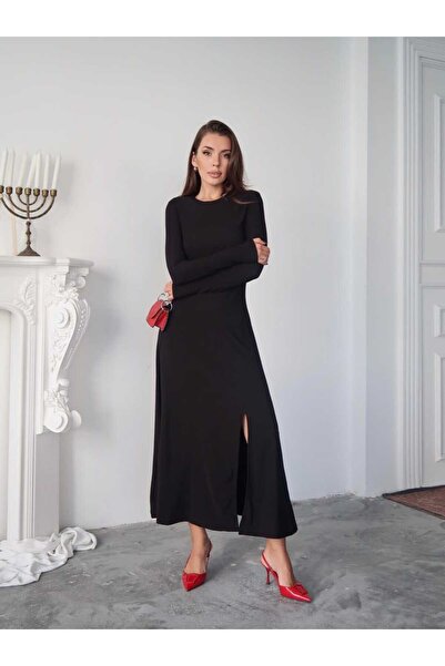 Ales Moda Ottamanyan Slit Dress