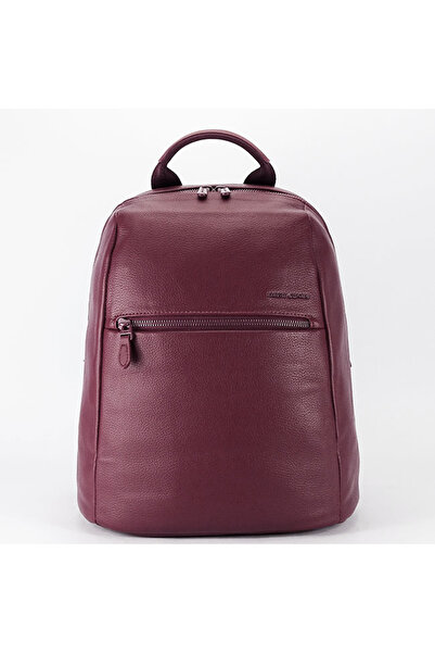 David Jones Casual burgundy backpack CM7749 18