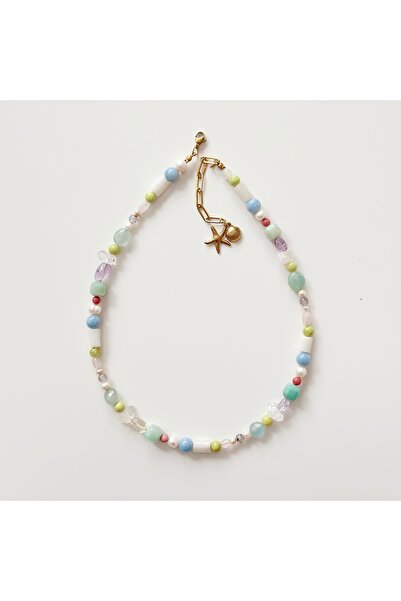 Vesce Atelier Bonita Natural Stone Necklace