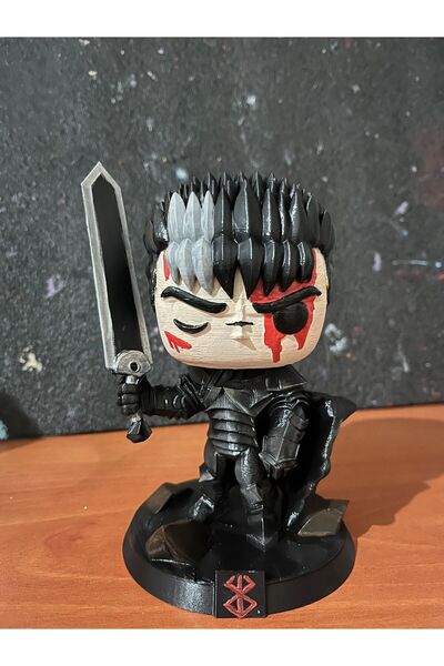 Pin Berserk- Guts Figürü