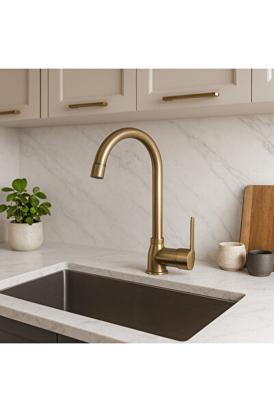 banyosepeti خط أنتيك إسكتمي - 360 °   صنبور مياه دوار بأنبوب دوار