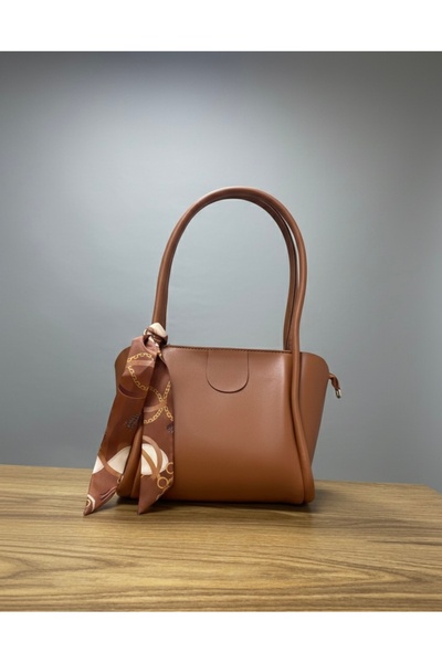 ENİSÇANTAVEMODA Kadın Şık Omuz ve El Çantası – Fular Detaylı Günlük & Klasik ...