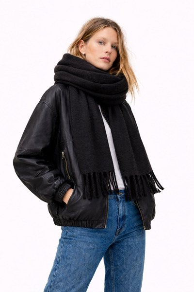 VEGA MODA Imported Puffy Soft Textured Scarf – Women's Shoulder Shawl, Stylis...