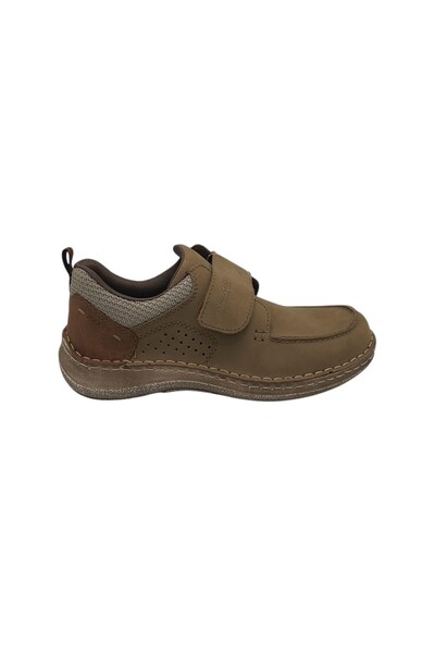Rieker Rieker men's shoes, imitation leather, brown
