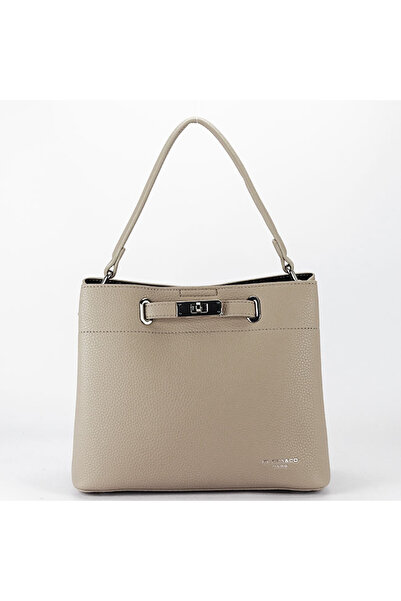 Flora&Co Paris F8510 M3 μεσαίου μεγέθους μπεζ τσάντα