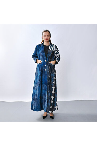 HAWRAA ABAYA Blazer abaya with a modern design and A-line cut