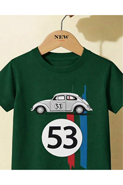 New Shine 53 ΠΑΙΔΙΚΟ T-SHIRT UNISEX ΜΕ ΣΧΕΔΙΑ ΑΥΤΟΚΙΝΗΤΩΝ