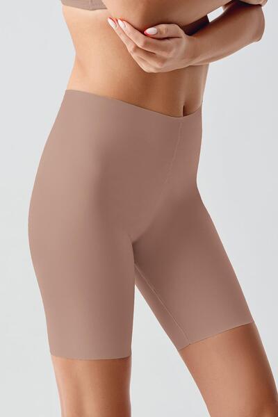 QKK Stitch-Free Shaping / Sculpting High Waist Laser Cut Shorts Corset