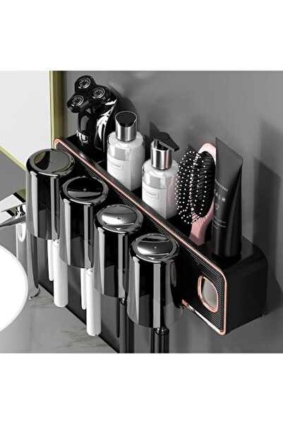 OEM Toothpaste Dispenser with Toothbrush Holder and Cups