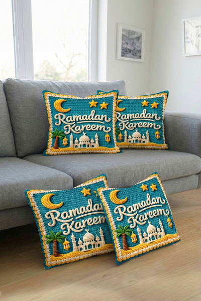 Hayal Dekoratif Punch Embroidery Pattern 3D Digital Pattern Ramadan Themed Cr...