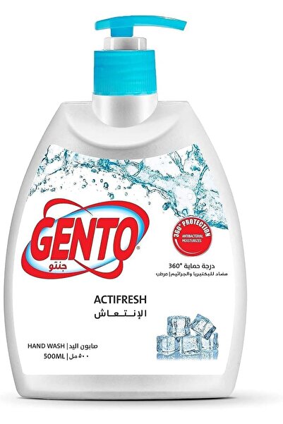 Gento Actifresh Hand Wash Blue 500 ml