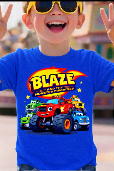 New Shine BLAZE ARABLASĂ IMPRIMATĂ UNISEX COPII tricou
