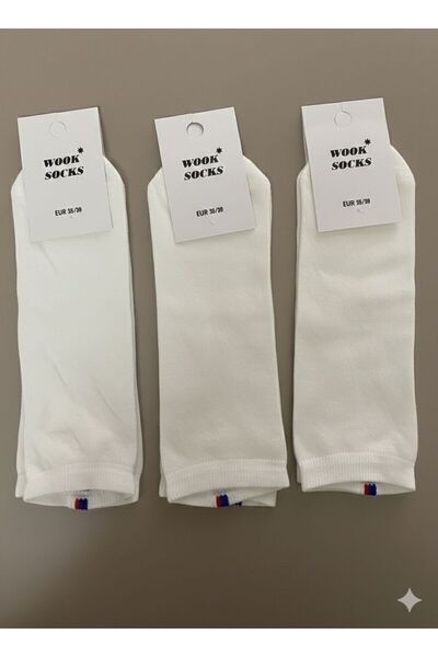 WOOK SOCKS Women's 3-Piece Bamboo Thin Step Socks