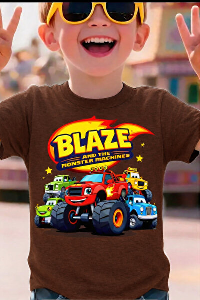New Shine ΠΑΙΔΙΚΟ ΜΠΛΟΥΖΑΚΙ UNISEX ΜΕ ΣΤΑΜΠΑ BLAZE CARS