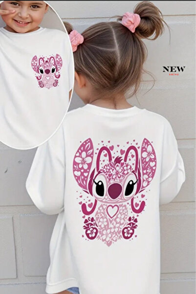 New Shine DEČJA UNISEKS MAJICA SA ŠIVANIM IZDRAŽENIM OZNAKAMA