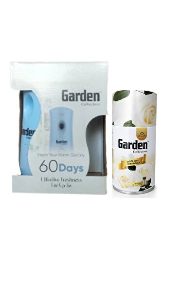 Garden Oda Kokusu Hava Temizleyici Otomatik Makine+ Beyaz Gül Kır Bahçesi Oda...