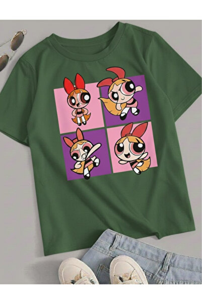 New Shine TRICOU UNISEX IMPRIMAT PENTRU COPII POWER PUFF GIRLS