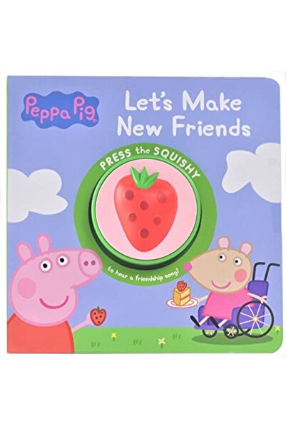 Book Boss بيبا بيج - هيا نكوّن صداقات جديدة! كتاب صوتي بأزرار طرية - لعبة حسي...