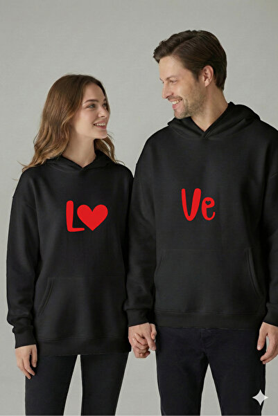 Windy Island Women'S/Men's "Love" Printed Lover/Wife/Couple Combination 100% ...
