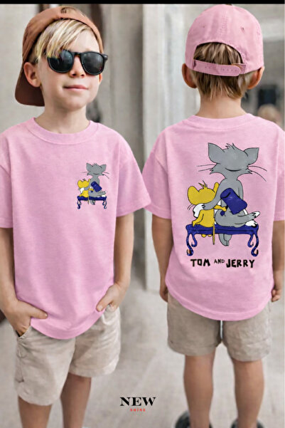 New Shine ΠΑΙΔΙΚΟ ΜΠΛΟΥΖΑΚΙ UNISEX ΜΕ ΣΧΕΔΙΑ ΤΟΜ ΚΑΙ ΤΖΕΡΙ