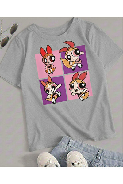 New Shine TRICOU UNISEX IMPRIMAT PENTRU COPII POWER PUFF GIRLS