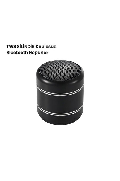 Genel Markalar Silindir Tasarım Mini Bluetooth Hoparlör 10m Çekim Güçlü Bas v...