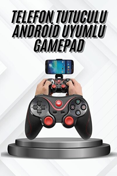 Hatıra Kutusu Yeni Nesil X3 Gamepad Android Uyumlu Telefon Tutucu Özellikli J...