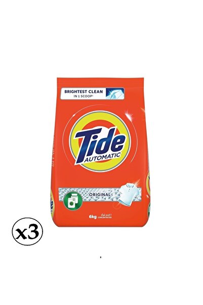 Tide Automatic Powder, 6 kg x 3