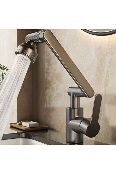 satrendy 1080° Rotating Robotic Arm Basin Faucet Hot Cold Mixer Single Handle...