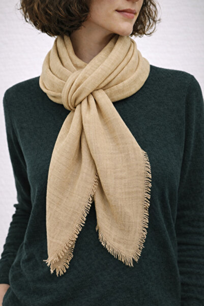KRAFTELLA Linen Look Soft Silk Square Scarf – Matte Texture, Lightweight and ...