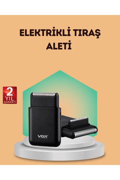 Asinya Çift Başlıklı Elektrikli Tıraş Makinesi | Suya Dayanıklı, Hafif ve Ergonomik - Lisinya