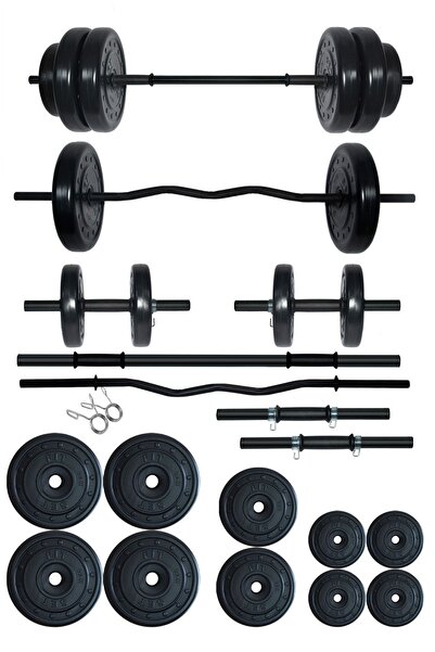 Empressco 68 kg Z Barlı ve Dambıl Seti ile Güç ve Dayanıklılık Artırın