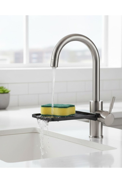 Lisinya Hose-Mounted Sponge Holder with Drip Feature Kitchen Organizer - Tygoo