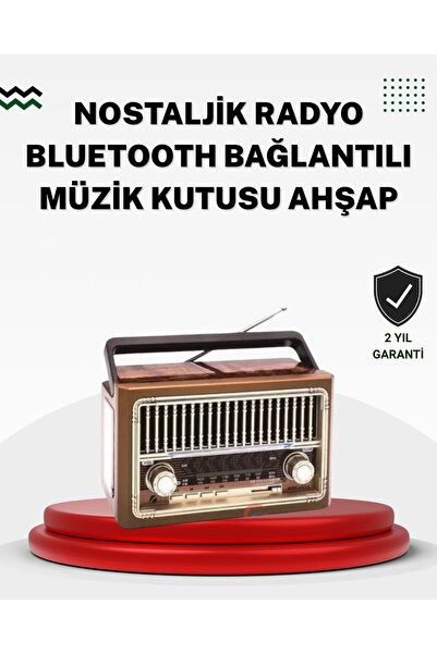 calperia Ahşap Görünümlü Masaüstü Bluetooth Cihaz - Lisinya