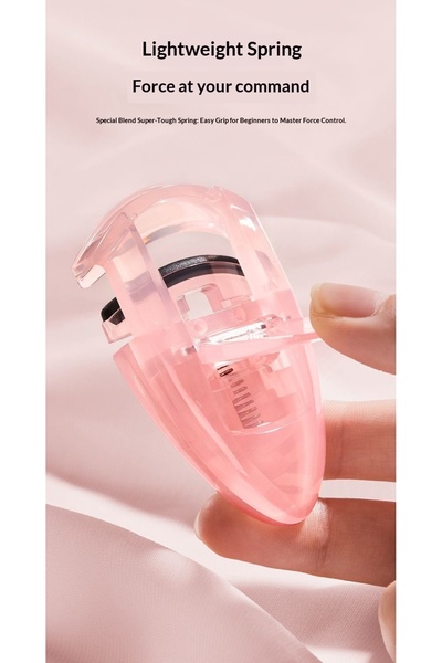 satrendy Wide Angle Eyelash Curler with Built-in Comb Separator for Natural L...