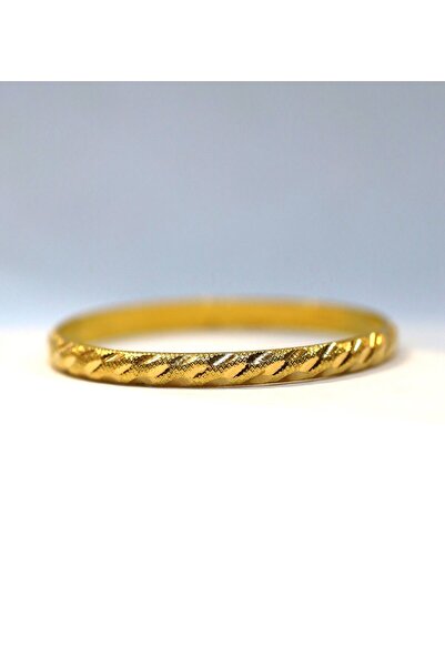 Yenigün Kuyumculuk 22 Ayar Altın 8-10 Yaş Çizgili Bebek Bilezik