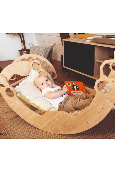 Ankebut مجموعة حلقات مونتيسوري بيكلر مكونة من قطعتين