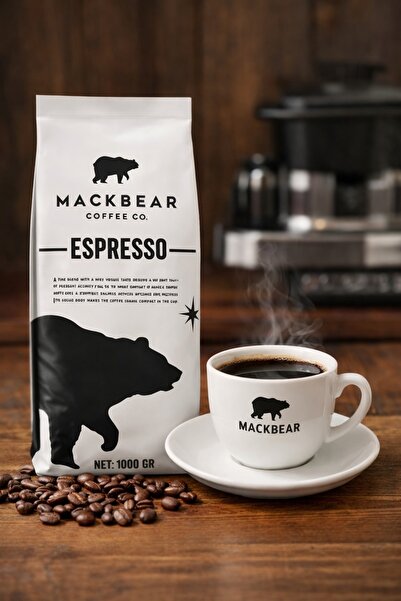 Mackbear Coffee Co. ماكبير قهوة اسبريسو مطحونة 1 كجم