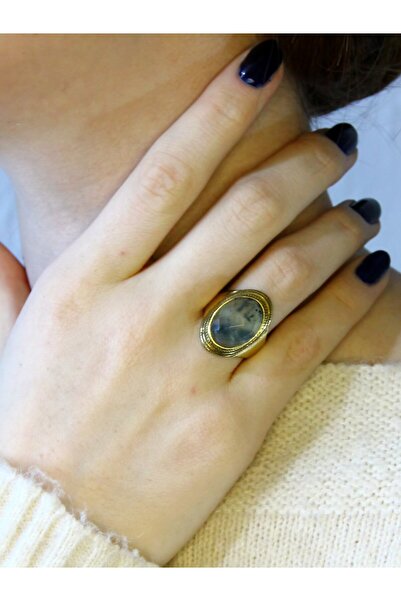 esha Natural Stone Peridot Zebercet Natural Stone Women's Adjustable Ring Euy1Pz