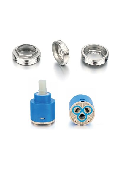 EYM Ticaret 40’lık Batarya Tamir Seti Musluk Tamir Seti, Ayaksız Kartuş ve Ba...