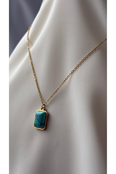 JOJO Mavi Taşlı Kolye