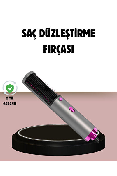 Lisinya Hot Air Brush – Hair Drying, Straightening, and Styling - Tygoo