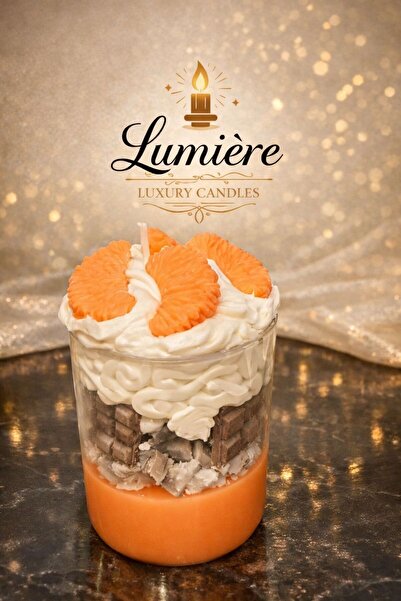 OEM Handmade scented candle made from natural soy wax - orange, vanilla and c...