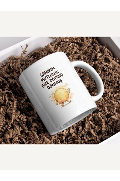 Fikart I Believe Happiness Has Come Back to Us Humorous Sun Design Mug